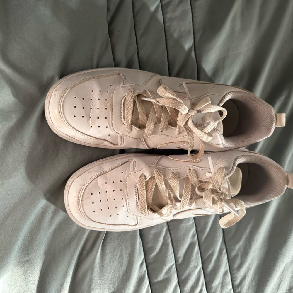 Nike Kids white sneakers